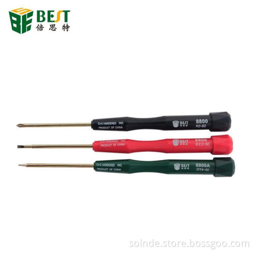 Durable CE slotted screwdrivers